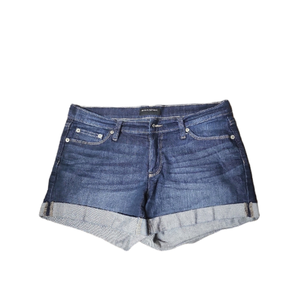 Banana Republic Denim Cuffed Shorts Size 27/4